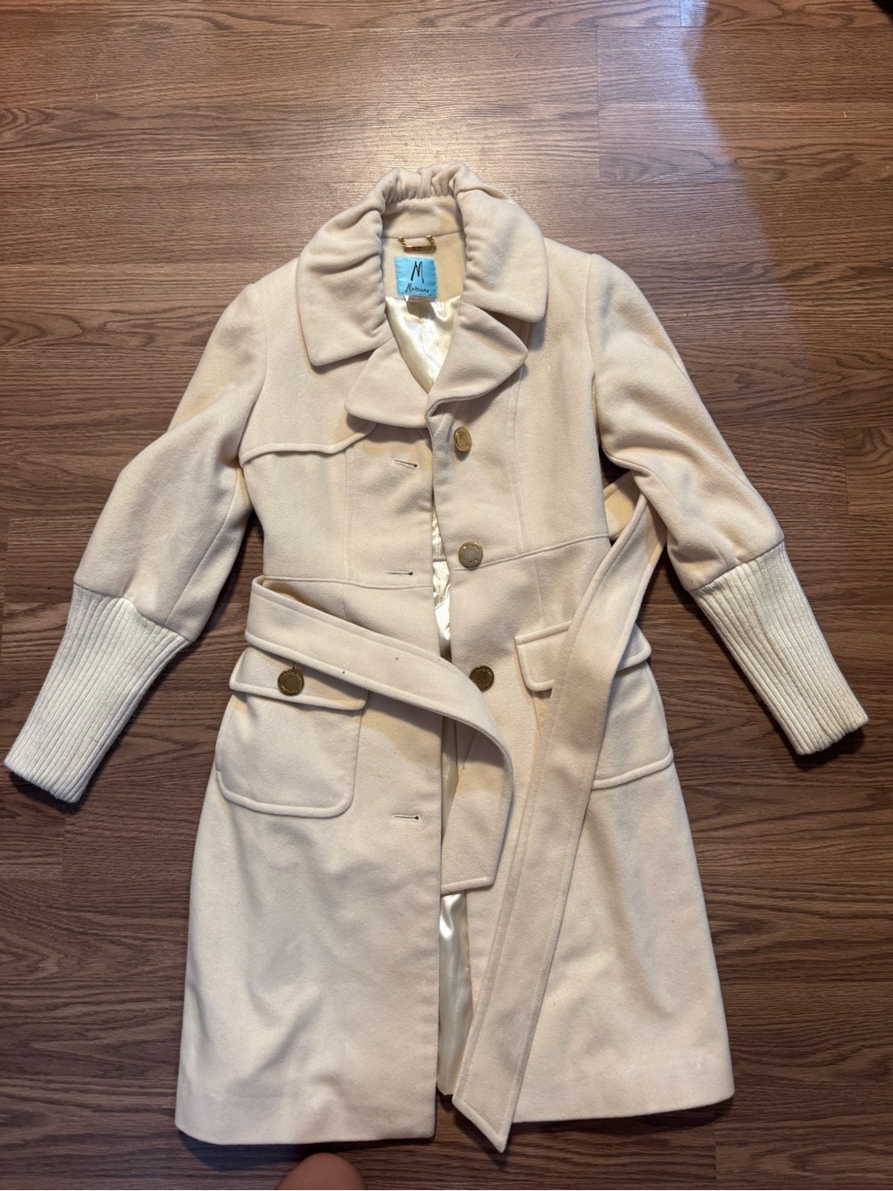 Marciano Women's  Belted Coat READ DESCRIPTION